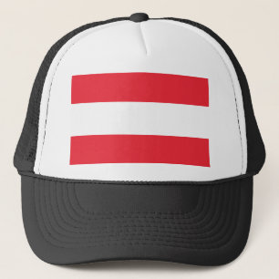 Oostenrijkse vlag trucker pet