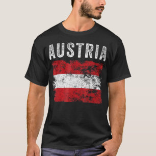 Oostenrijkse Vlag Vervuild - - Oostenrijks T-shirt