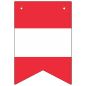 Oostenrijkse vlag vlaggetjes (Eerste vlag)