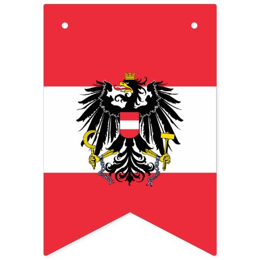 Oostenrijkse vlag vlaggetjes (Tweede vlag)