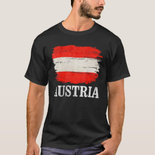 - oostenrijkse vlag voor oostenrijk t-shirt