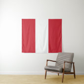 Oostenrijkse vlag wandkleed (In Situ (horizontaal))