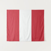 Oostenrijkse vlag wandkleed (Voorkant (horizontaal))