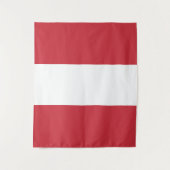 Oostenrijkse vlag wandkleed (Voorkant)