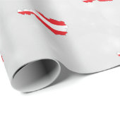 Oostenrijkse vlaggenkaart cadeaupapier (Rol Hoek)
