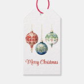 Oostenrijkse vreugde | Vrolijk kerstfeest | Aangep Cadeaulabel (Voorkant)