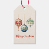 Oostenrijkse vreugde | Vrolijk kerstfeest | Aangep Cadeaulabel (Voorkant)