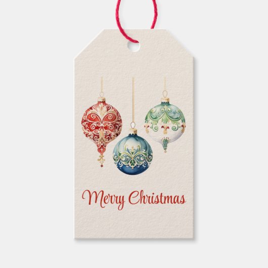 Oostenrijkse vreugde | Vrolijk kerstfeest | Aangep Cadeaulabel (Voorkant)