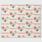 Oostenrijkse vreugde | Vrolijk kerstfeest | Drie O Cadeaupapier (Vlak)