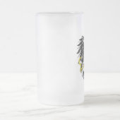 oostenrijkse wapenmunt matglas bierpul (Center)