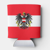 Oostenrijkse wapenschild blikjeskoeler (Achterkant)