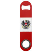 Oostenrijkse wapenschild speed flessenopener (Voorkant)