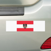 Oostenrijkse wapenstilstand bumpersticker (Op auto)
