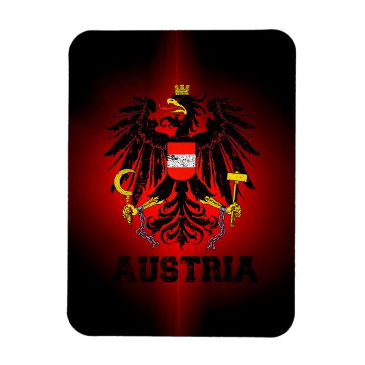 Oostenrijkse wapenstilstand magneet (Verticaal)