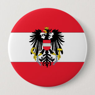 Oostenrijkse wapenstilstand ronde button 4,0 cm