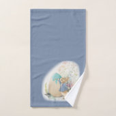 ooster bunny peter bad handdoek (Handdoek)