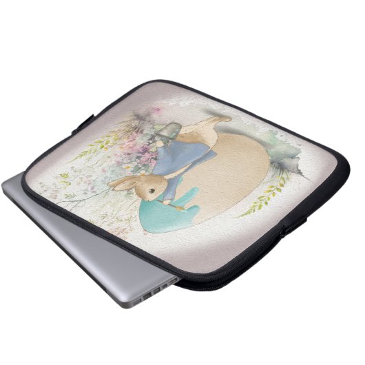 ooster bunny peter laptop sleeve (Voorkant onderkant)