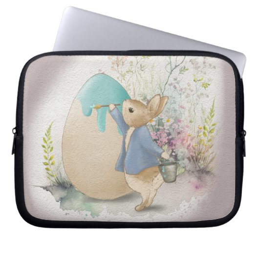 ooster bunny peter laptop sleeve (Voorkant)