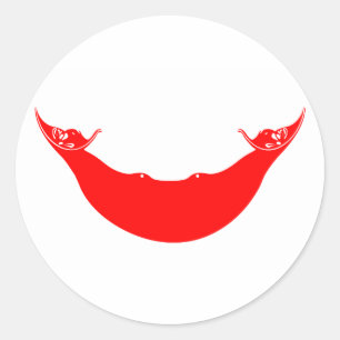 oostereiland ronde sticker