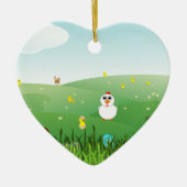 oostergras keramisch ornament (Voorkant)