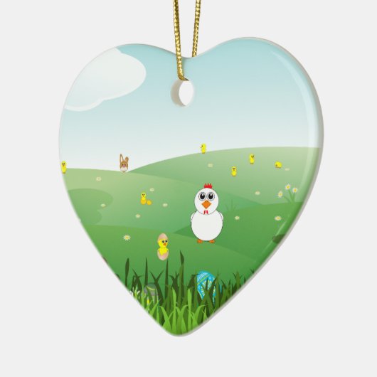 oostergras keramisch ornament (Links)