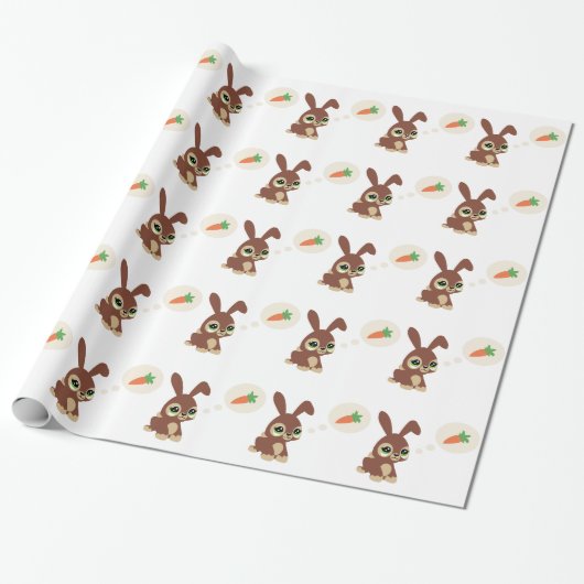 oosterkonijn cadeaupapier (Uitgerold)