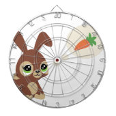 oosterkonijn dartbord (Voorkant)