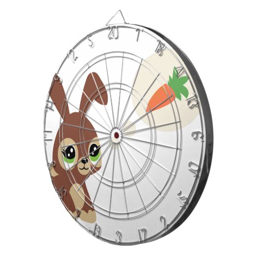 oosterkonijn dartbord (Voorkant Rechts)