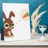 oosterkonijn fotoplaat (Zijkant)