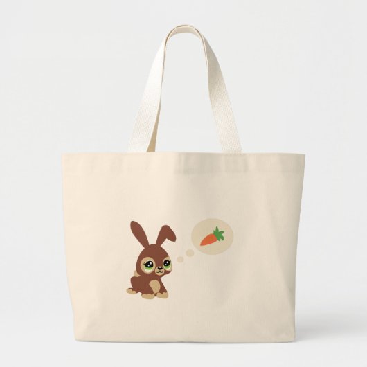 oosterkonijn grote tote bag (Voorkant)