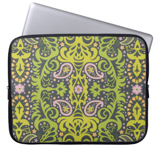 oosterpaisleversiering; decoratieve naadloze griep laptop sleeve