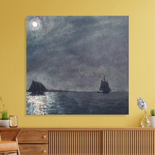 oosterpunt licht canvas afdruk (Insitu (Woonkamer))
