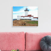 Oosterpunt Vuurtoren, MA verpakt Canvas (Insitu (Woonkamer))