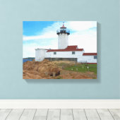 Oosterpunt Vuurtoren, MA verpakt Canvas (Insitu (Houten vloer))