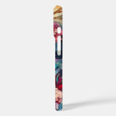Oosters abstract Geisha sakura bloemen tattoo Case-Mate iPhone Case (Achterkant / Links)