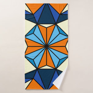 Oosters Arabisch geometrisch naadloos patroon Badhanddoek