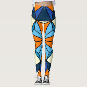 Oosters Arabisch geometrisch naadloos patroon Leggings