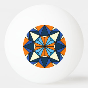 Oosters Arabisch geometrisch naadloos patroon Pingpongbal