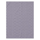 Oosters Blauw Turks Rozet Geometrische Vector Art Tafelkleed (Voorkant)