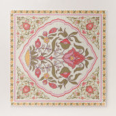  oosters: bloemig stijlvol design. legpuzzel (Horizontaal)