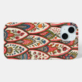 OOSTERS BLOEMPATROON Kleurrijke Bloemen Bladeren Case-Mate iPhone Case (Achterkant (horizontaal))