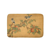 Oosters-Chinese vogels en fruit Badmat (Voorkant)