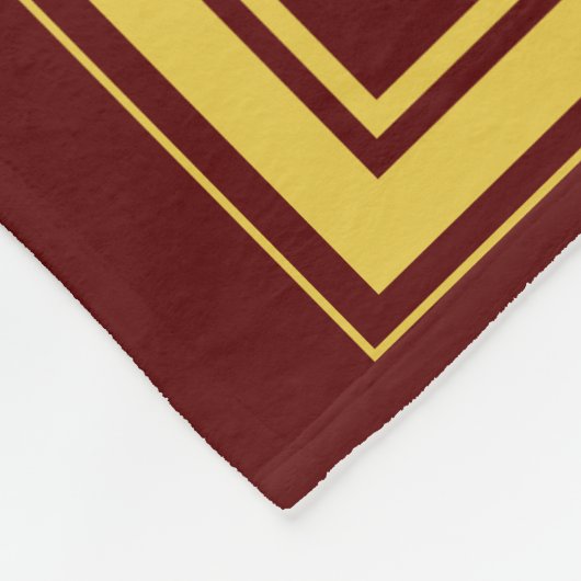 Oosters Floral Ornament Fleece Deken (Hoek)