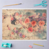 Oosters  Geisha Water Kleur Tissuepapier (Craft)