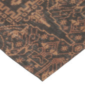 Oosters Indonesisch Ikat sterpatroon Korte Tafelloper (Hoek)