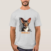 Oosters Korthaar T-shirt (Voorkant)