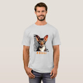 Oosters Korthaar T-shirt (Voorkant volledig)