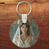 Oosters meisje sleutelhanger (Voorkant)