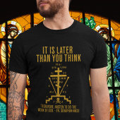 Oosters-orthodox Fr. Seraphim Roos Cross Gift T-shirt