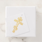 Oosters-orthodox icoon kruis bedankjes labels (Met doos)